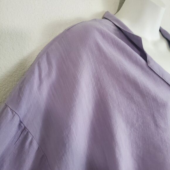 Urban Outifitters Sleep Shirt Small Purple Out From Under Vera Boxy Lounge Relax - Picture 4 of 10